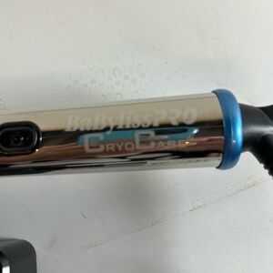 BaByliss PRO CryoCare Hair Tool - Silver and Blue